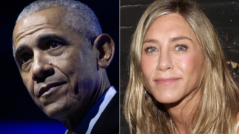 Barack Obama e Jennifer Aniston - Fotos: Getty Images