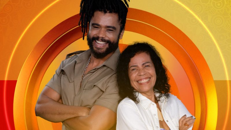 Diogo Almeida e a mãe, Vilma, são confirmados no BBB 25 - Foto: Reprodução / Globo