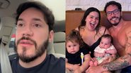 Eliezer e Viih Tube com os filhos - Foto: Reprodução / Instagram