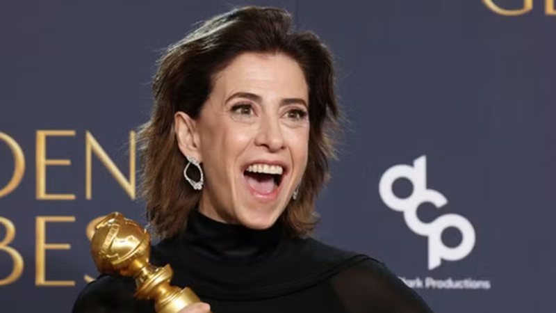 Fernanda Torres venceu o Globo de Ouro de Melhor Atriz em Filme de Drama - Foto: Getty Images