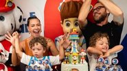 Fabiula Nascimento e Emilio Dantas comemoram o aniversário dos filhos - Foto: Reprodução/Instagram