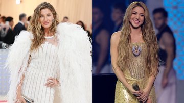 Gisele Bündchen e Shakira - Foto: Getty Images