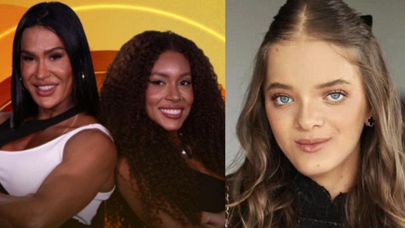 Gracyanne Barbosa, Giovanna Jacobina e Rafaella Justus - Foto: Reprodução / Globo e Instagram