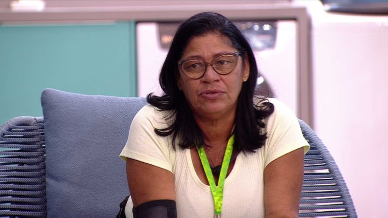 Joselma entrou com o genro no BBB 25 - Foto: Reprodução/Globo