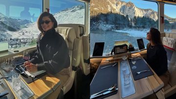 Juliana Paes publica cliques de sua viagem aos Alpes Suíços - Foto: Reprodução/Instagram