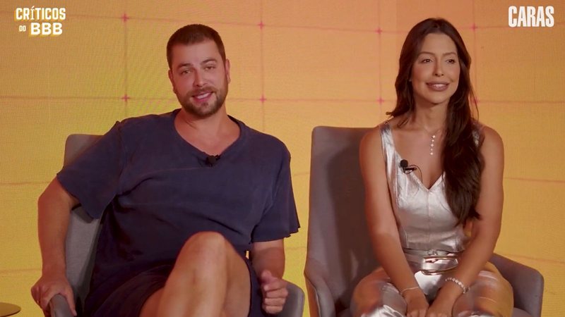 Gustavo e Laís Caldas se conheceram durante participação do BBB 22 - Foto: Reprodução/CARAS Brasil