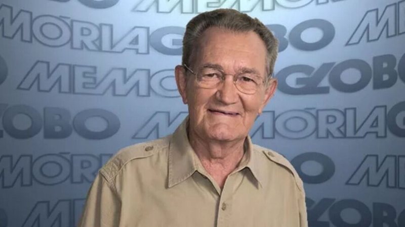 O jornalista Léo Batista tem 92 anos - Foto: Reprodução/TV Globo