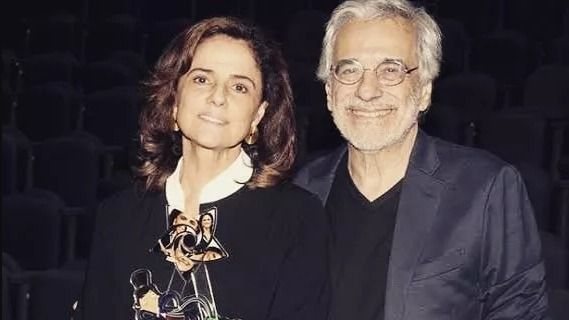 Marieta Severo e o marido, Aderbal Freire-Filho, que morreu em 2023 - Foto: Reprodução/Instagram