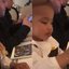 Mavie e Neymar Jr. em almoço de aniversário da sogra do jogador de futebol