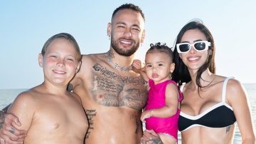 Davi, Neymar Jr, Mavie e Bruna Biancardi - Foto: Reprodução / Instagram