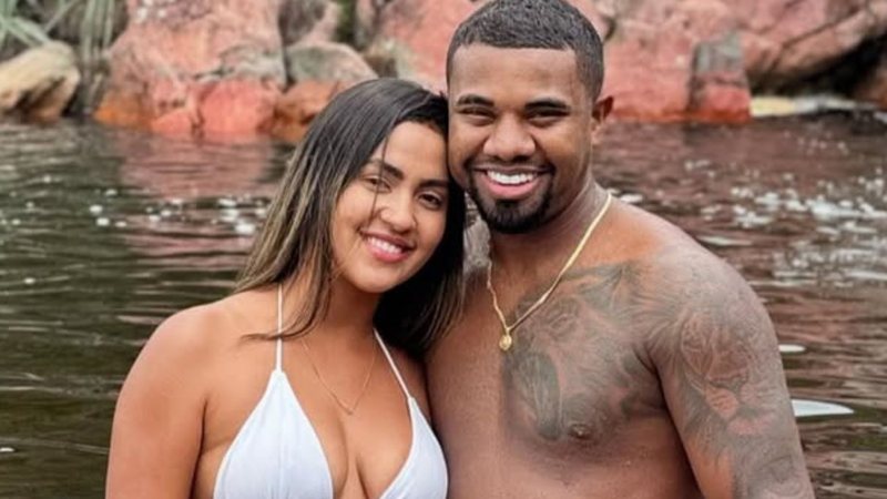 Davi Brito e Adriana Paula - Foto: Reprodução / Instagram