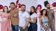 Raissa e Edilberto, Marcelo e Arleane e Diogo e Vilma - Foto: Reprodução / Globo