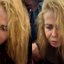 Joelma surge abatida em vídeo registrado por fã na noite deste sábado, 11