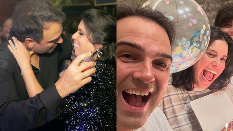 Tadeu Schmidt e a esposa, Ana Cristina - Foto: Reprodução/Instagram