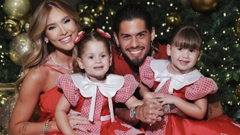 Virginia, Maria Flor, Zé Felipe e Maria Alice - Foto: Reprodução / Instagram