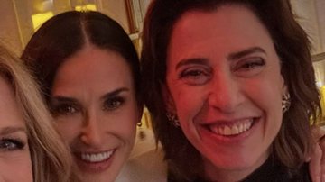 Demi Moore e Fernanda Torres - Foto: Reprodução / Instagram