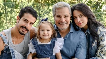 Edson Celulari é pai de Enzo Celulari; Sophia Raia e da pequena Chiara - Foto: Dani Badaró/ Reprodução/Instagram @edsoncelulari @danibadarofotografia