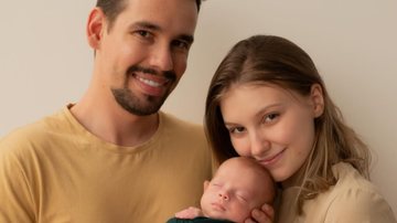 Isabel Veloso, Lucas Borbas e o filho, Arthur - Foto: Reprodução / Instagram