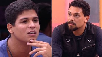 Guilherme e Vinicius no BBB 25 - Foto: Reprodução/Globo