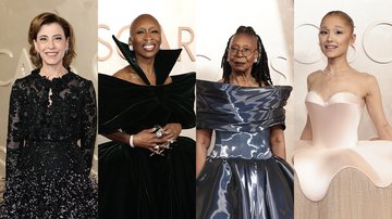 Fernanda Torres, Cynthia Erivo, Whoopi Goldberg e Ariana Grande - Fotos: Getty Images