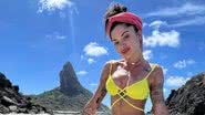 Em Fernando de Noronha, Aline Campos impressiona ao exibir pernas saradas em treino só de biquíni - Foto/Instagram