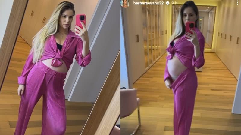 Bárbara Evans está grávida novamente e terá gêmeos - Reprodução Instagram