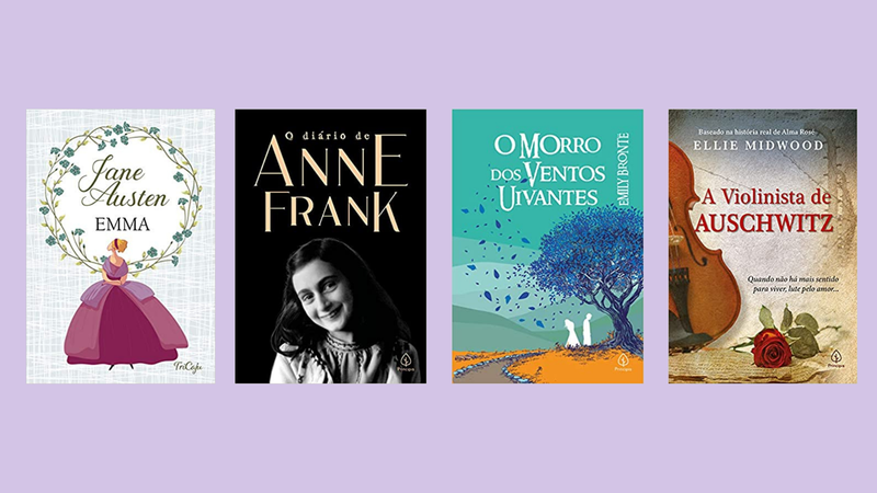 Biografias, romances e outras obras para colocar a leitura em dia - Reprodução/Amazon