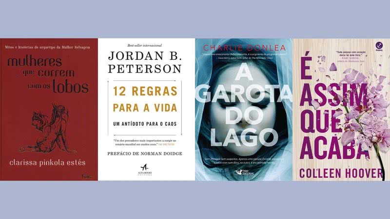 Selecionamos 15 livros que estão entre os mais vendidas do site da Amazon - Reprodução/Amazon