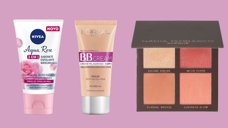 BB Cream, paleta de maquiagem e outros itens para quem busca praticidade - Reprodução/Amazon