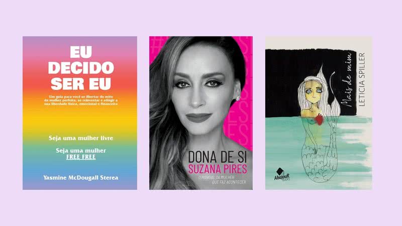 Confira a seleção de obras escritas por mulheres bem-sucedidas nas carreiras de artes a negócios - Reprodução/Amazon