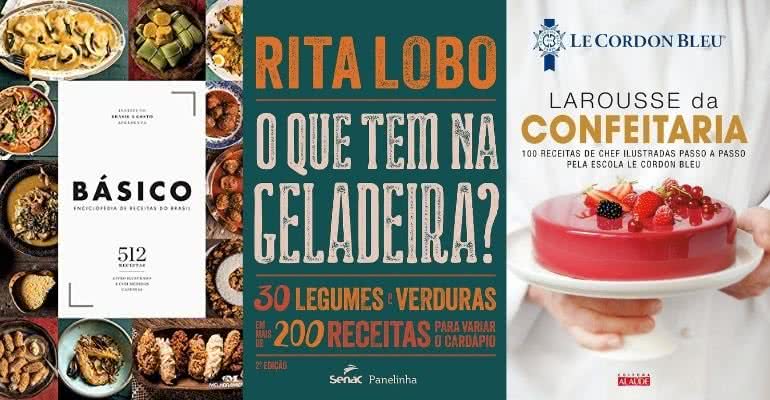 10 livros de receitas para quem deseja inovar na cozinha - Reprodução/Amazon