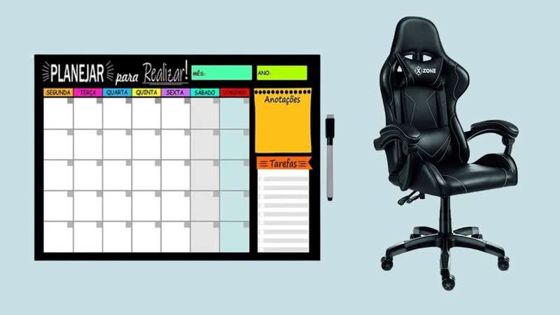 Home office: 7 produtos que vão fazer a diferença na rotina de trabalho - Crédito: Reprodução/Amazon