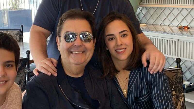 Faustão e Lara Silva - Foto: Reprodução / Instagram