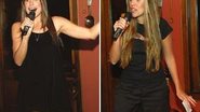 Bruna cantou hits de Cássia Eller, Ivete Sangalo e Kid Abelha, além de composições inéditas, arrancando muitos aplausos da seleta platéia de artistas, durante jantar no restaurante El Talismán, no Arelauque