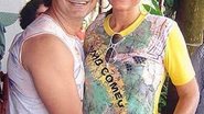 XUXA FESTEJA COM DAVID BRAZIL