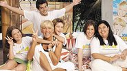 Xuxa comemora o longa cercada pelos atores mirins Maria Mariana Azevedo e Eike Duarte; além de Thiago Martins, Maria Clara Gueiros e Fabiana Karla