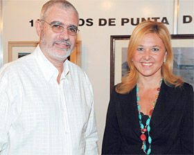 SILVINA LUNA INAUGURA TORNEIO DE GOLFE