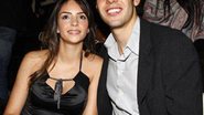 Kaká e Caroline Celico no desfile... - Reuters