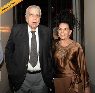 Antonio Ermírio de Moraes e Regina Moraes