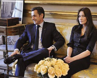 CARLA BRUNI E NICOLAS SARKOZY