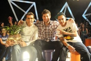 Eri Johnson, Edgard Piccoli e Marcelo D2 - Divulgação / Multishow