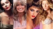 Elizabeth Taylor, Farrah Fawcett, Madonna e Gisele Bündchen - Reprodução