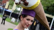 Visitante da corrida de cavalos em Ascot, Inglaterra - Getty Images