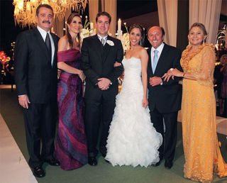 Bismarck e Gláucia, Eduardo e Nádia, José Fagundes e Maria de Fátima.