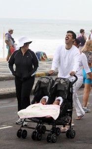 Marcius Melhem com a família - Ag.News