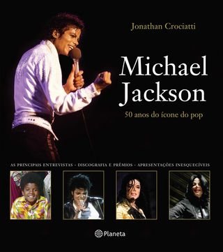 Capa da biografia 'Michael Jackson - 50 anos do ícone do pop' - Divulgação