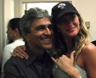 Caetano Veloso e Gisele Bündchen - Reprodução