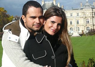 Luciano Camargo e Flávia Fonseca em Paris - Acervo pessoal