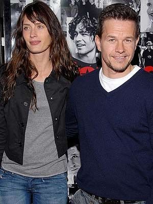 O casal Mark Wahlberg e Rhea Durham - Reprodução