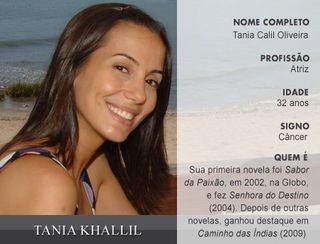 Perfil Vip Tania Khallil